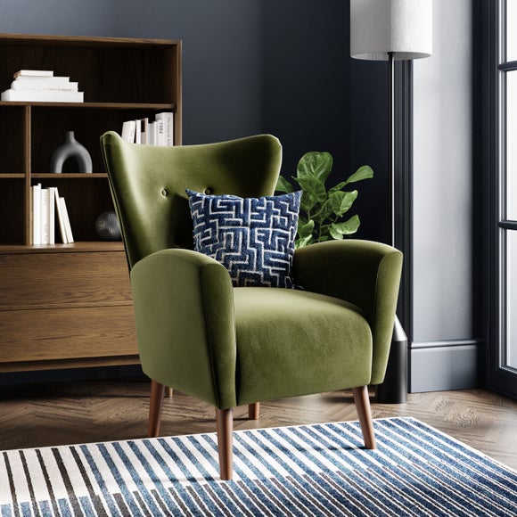 Dunelm mustard online chair