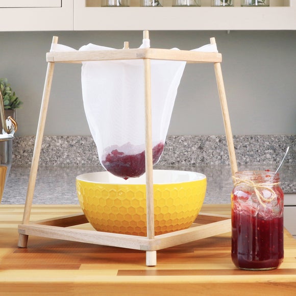 Kitchen Pantry Jam Straining Bag Holder Dunelm