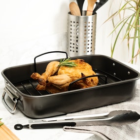 Luxe 40cm Roast & Rack Pan | Dunelm