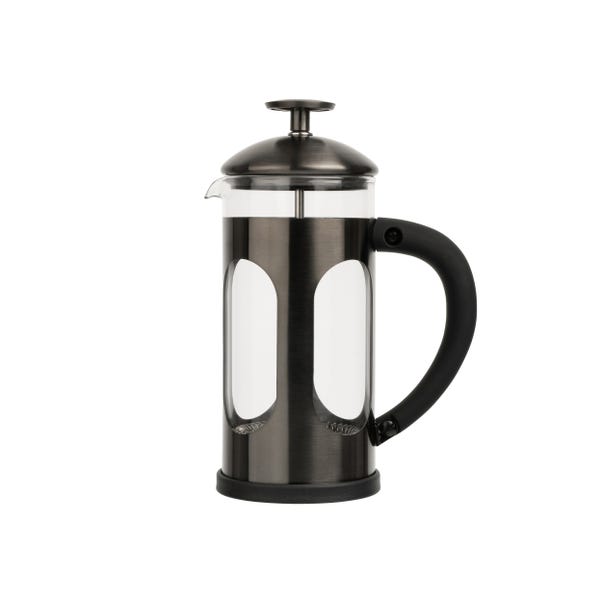 Siip Infuso Gunmetal Stainless Steel Glass 3 Cup Cafetiere image 1 of 5