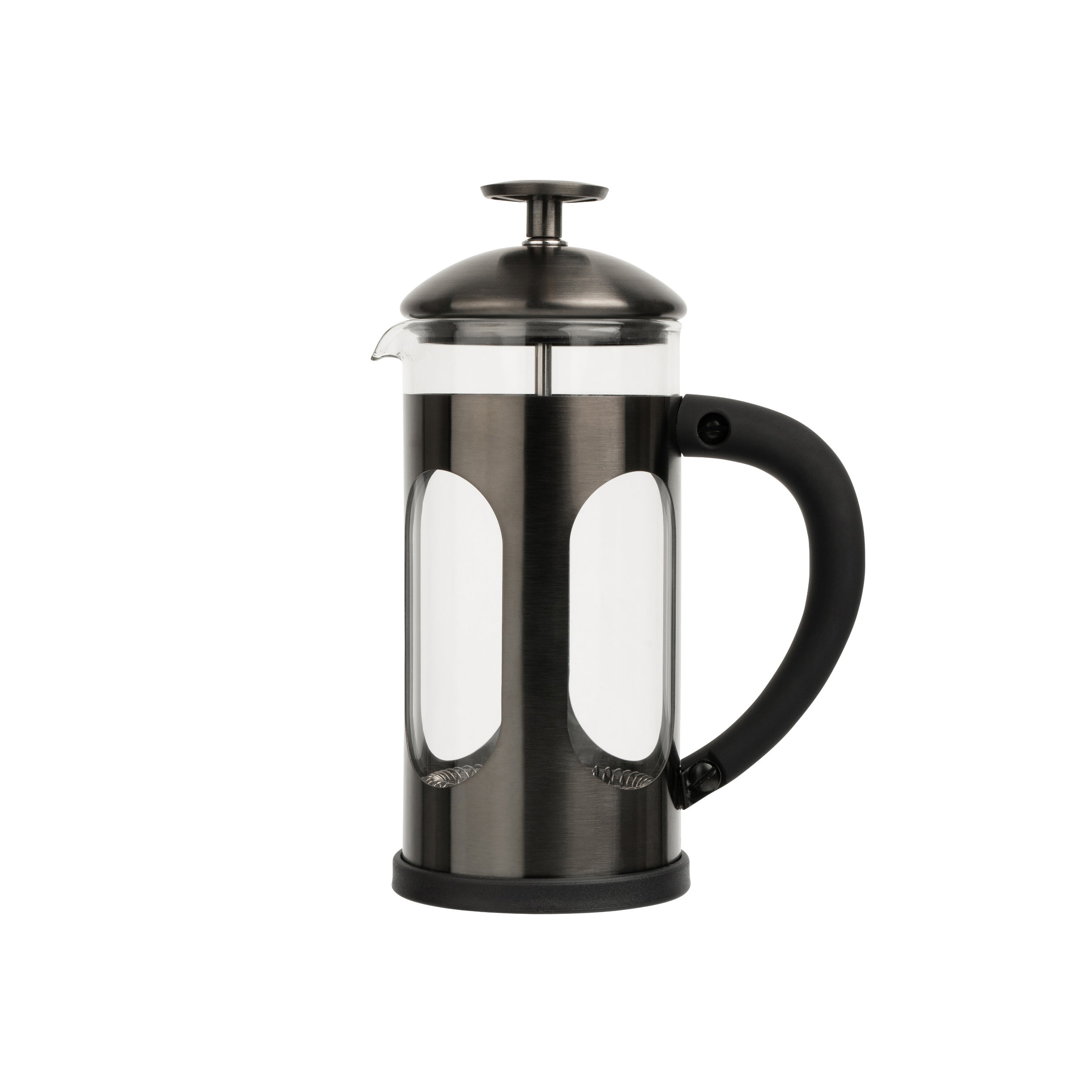 Siip Infuso Gunmetal Stainless Steel Glass 3 Cup Cafetiere