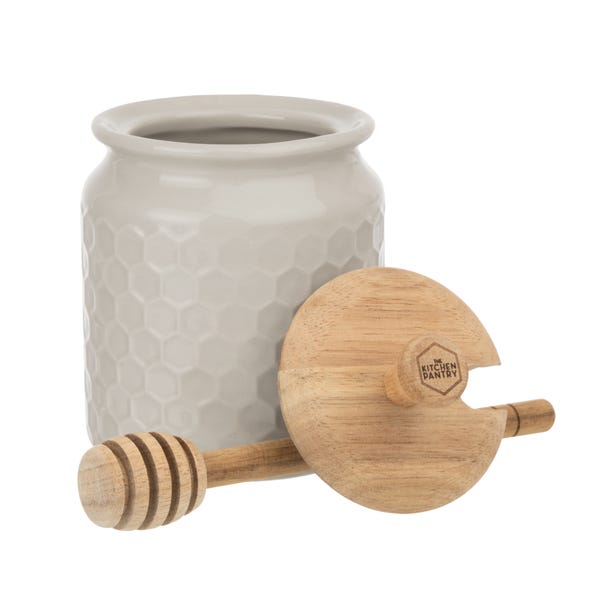 Kitchen Pantry Honey Pot With Drizzler image 1 of 4