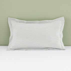 Khai Stripe Sage Oxford Pillowcase