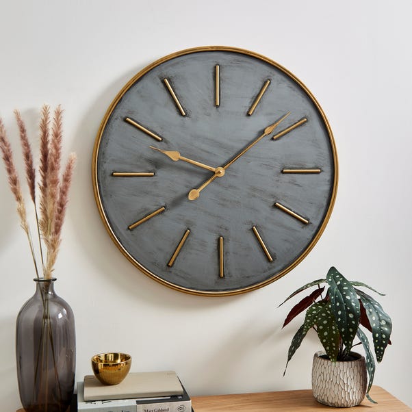 Modern Industrial Wall Clock image 1 of 3