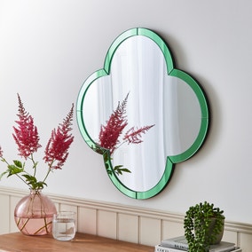 Pride and Joy Coloured Glass Mirror, 60cm