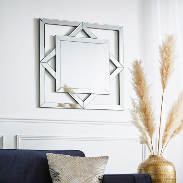 Luxe Geo Square Wall Mirror image 1 of 2