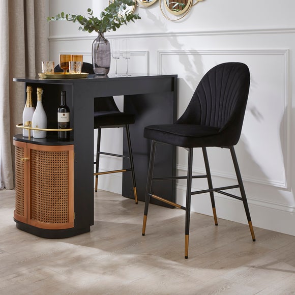 Dunelm gold bar deals stool