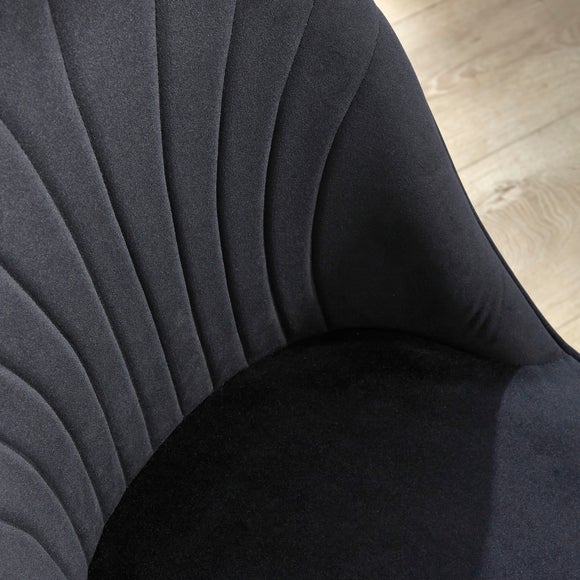 Sylvia Dining Chair, Velvet Dunelm