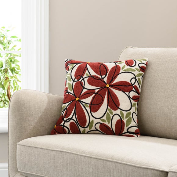 Dunelm hotsell floral cushions