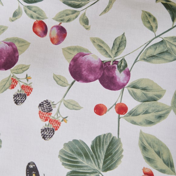 Autumn Botanical Sage Green Duvet Cover and Pillowcase Set Dunelm