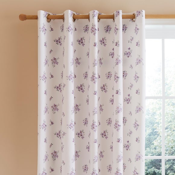 Click to view product details and reviews for Hailey Ditsy Blackout Eyelet Curtains.