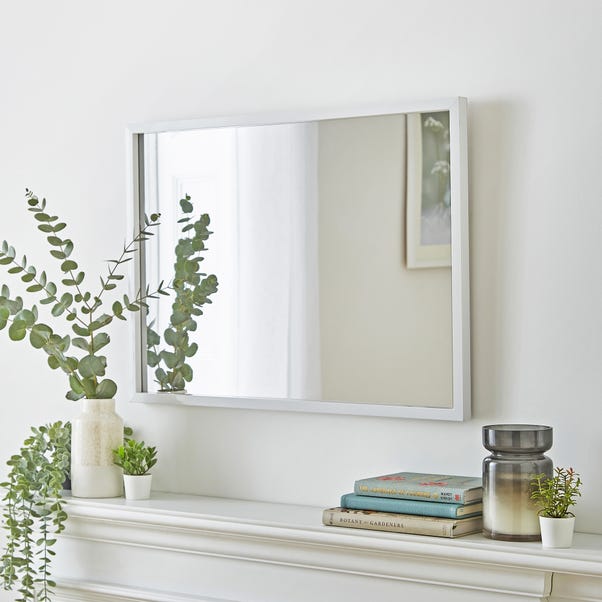 Essentials Rectangle Overmantel Wall Mirror image 1 of 5