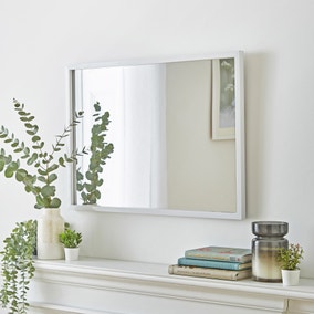 Essentials Rectangle Overmantel Wall Mirror