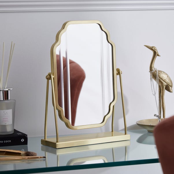 Equatorial Free Standing Dressing Table Mirror