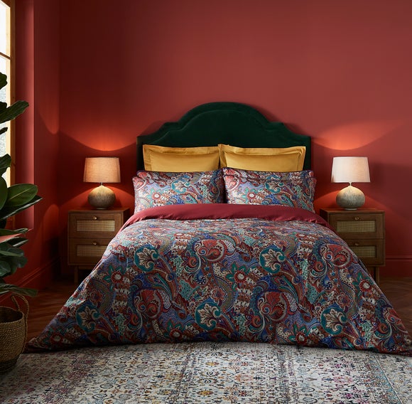 Dorma Persian Jewel Duvet Cover And Pillowcase Set Dunelm   30829082 