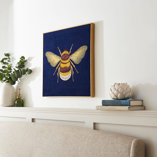 Dorma Bee Framed Canvas image 1 of 4