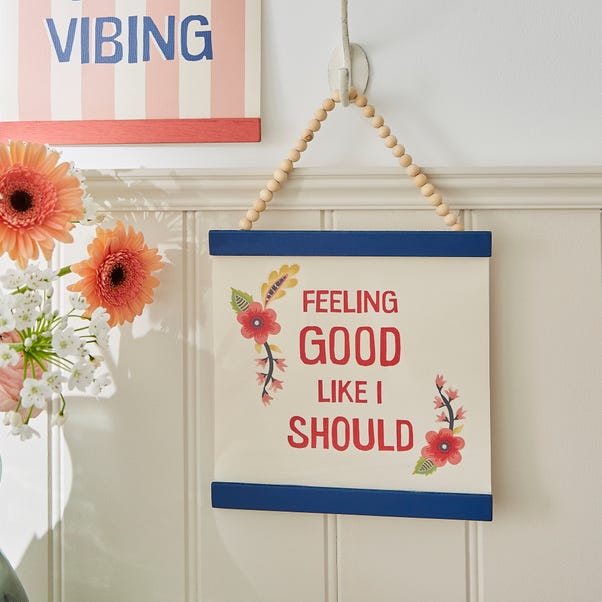 Feeling Good Hanging Plaque image 1 of 3