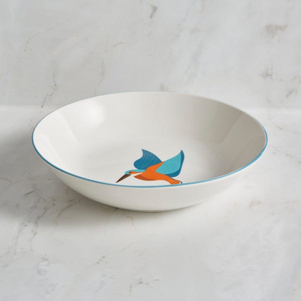 Set of 4 Kingfisher Pasta Bowls image 1 of 3