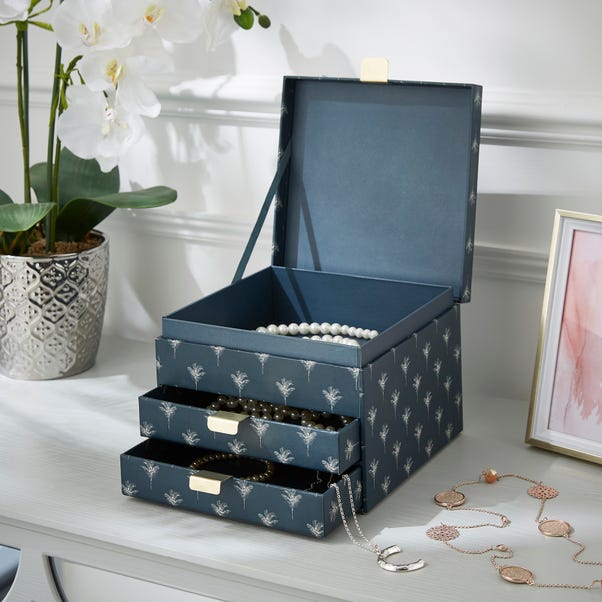Luxe Palm Paper Jewellery Box image 1 of 5