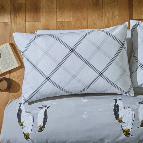 Emperor Penguins 100 Brushed Cotton Reversible Duvet Cover