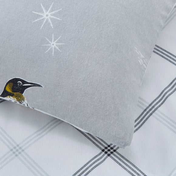 Emperor Penguins 100 Brushed Cotton Reversible Duvet Cover