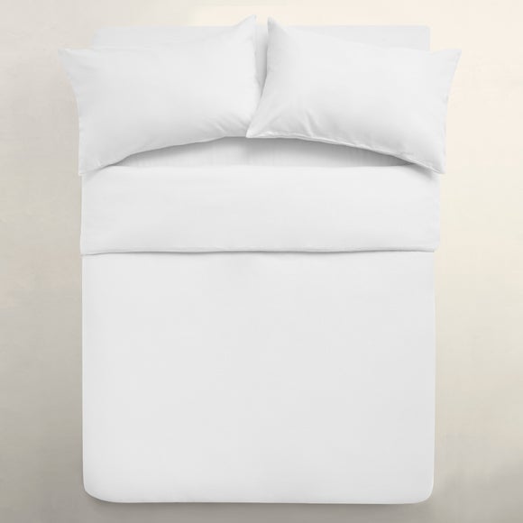 Simply Brushed Cotton 28cm Fitted Sheet Dunelm