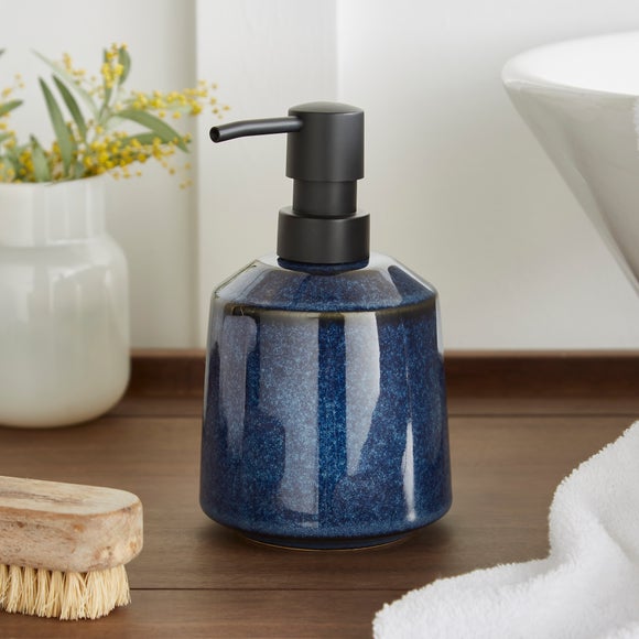 Blue soap hot sale dispenser