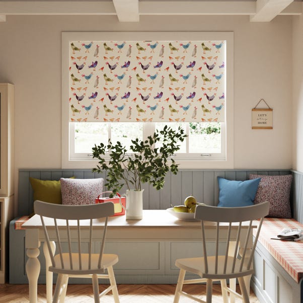 Lucky Chickens Blackout Roller Blind image 1 of 5
