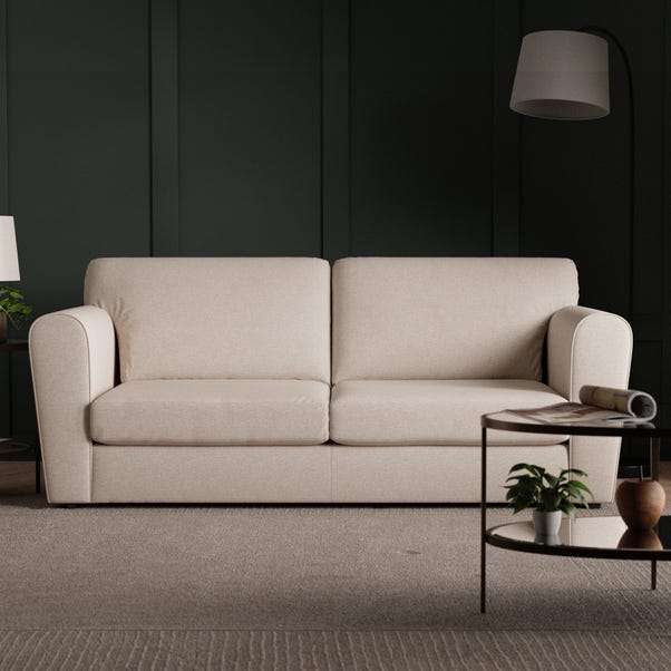 Blake Soft Texture Fabric 3 Seater Sofa image 1 of 9