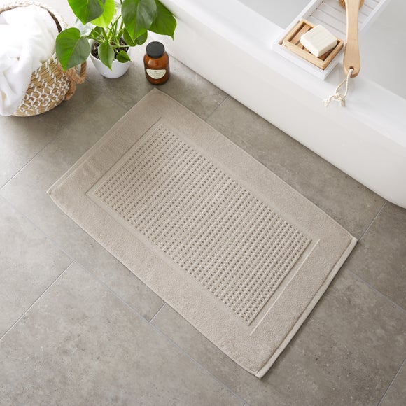 Waffle cheap bath mat