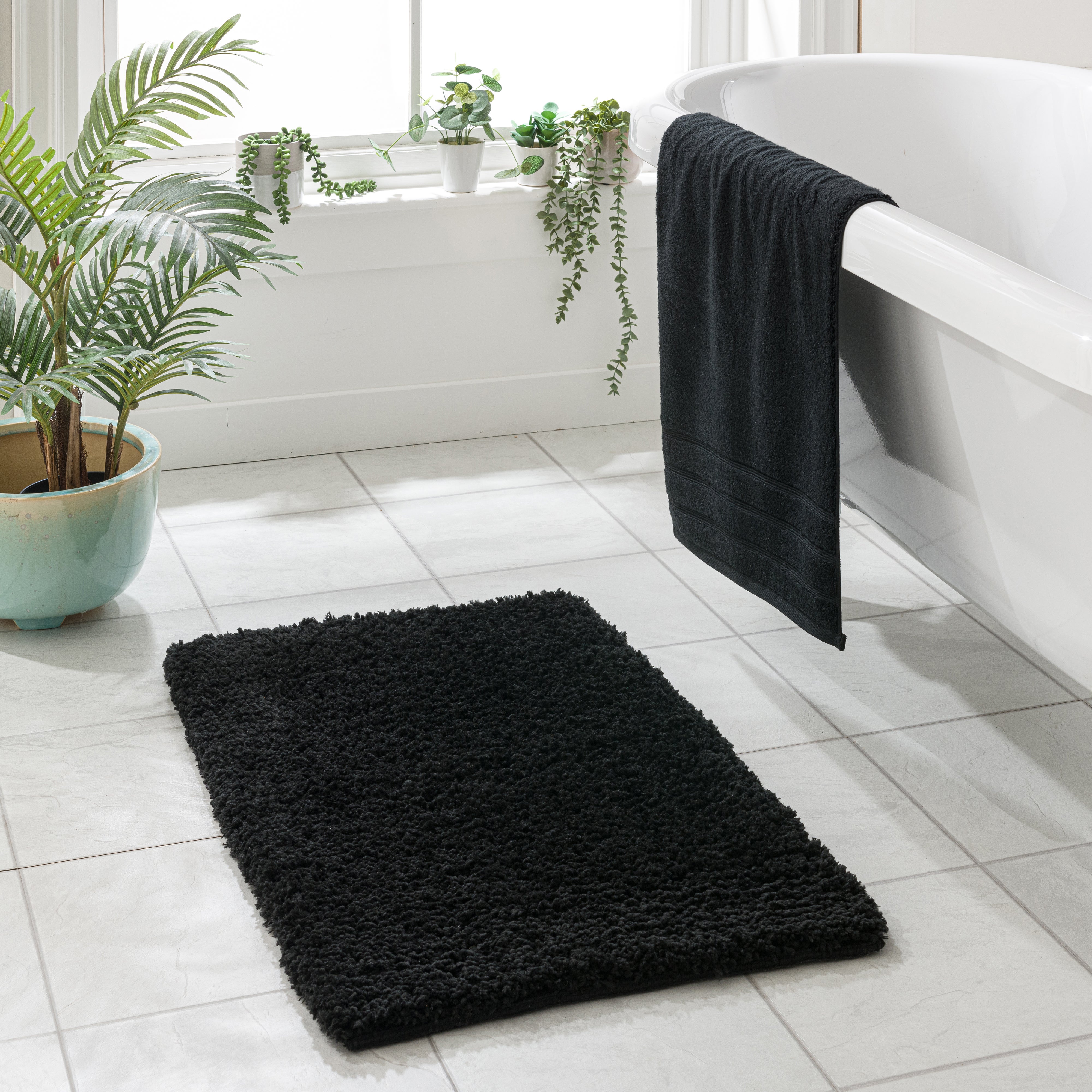 Buy Argos Home Rubber Bath Mat - White | Bath mats | Argos