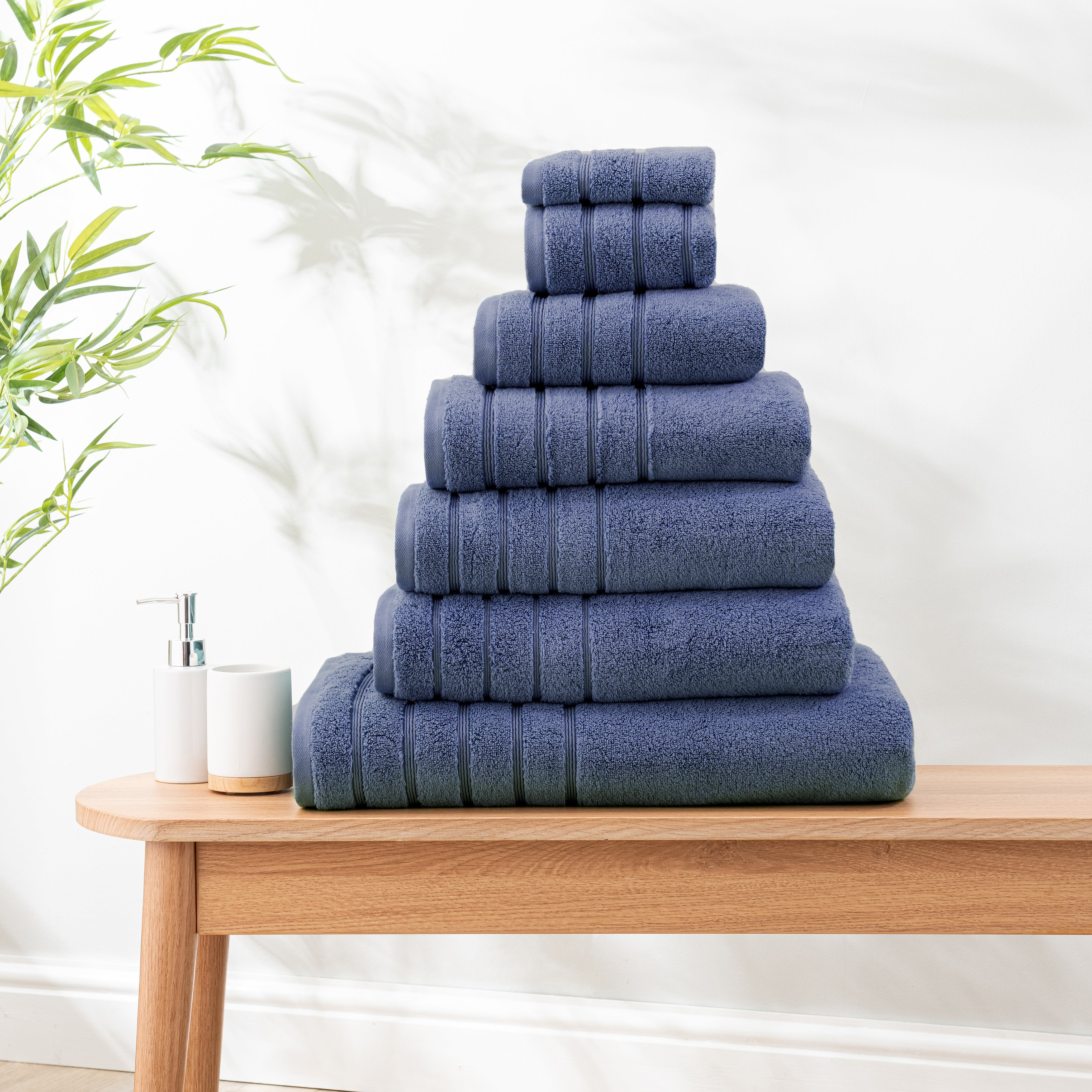 Ultimate Cotton Towels Space Blue