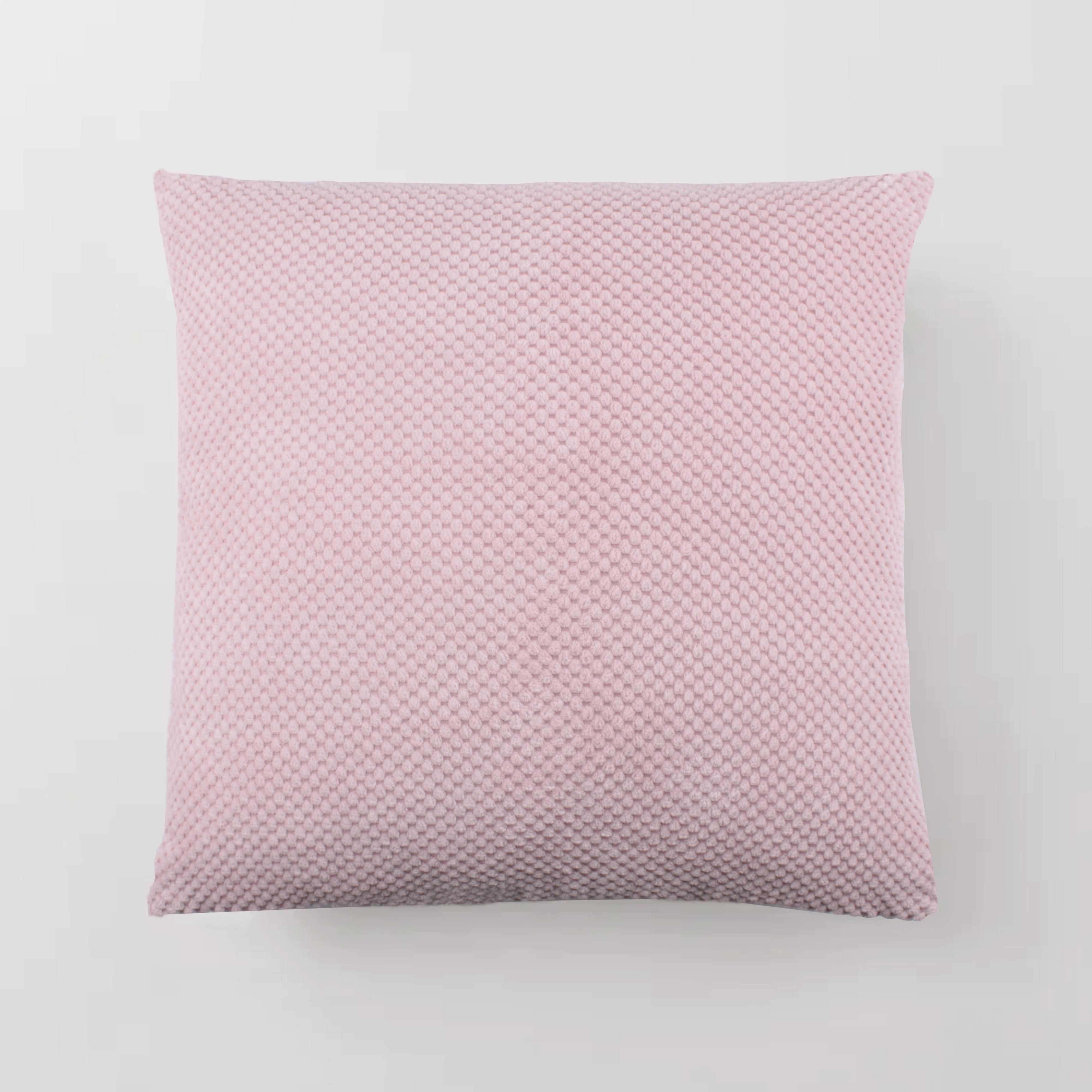 Chenille Spot Cushion Cover Pink