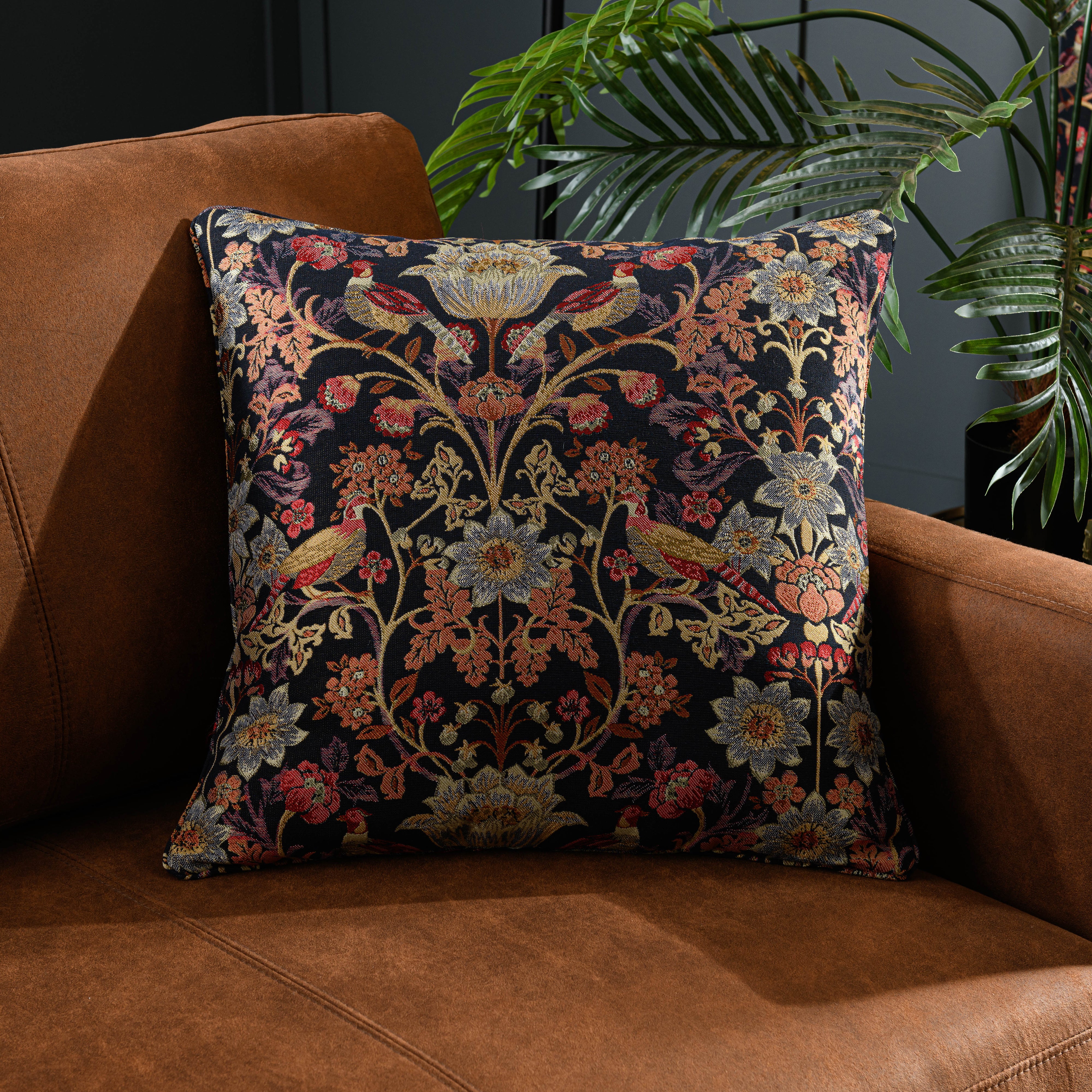 Highclere Cushion Navy