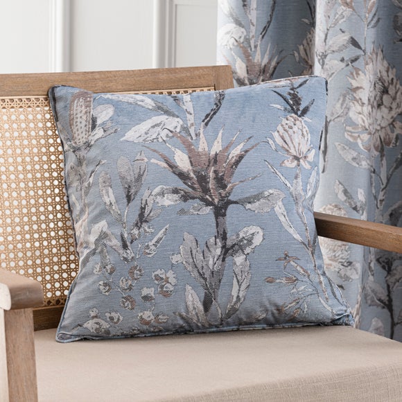 Dunelm blue cushions sale