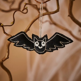 Beaded Bat Hanging Decoration