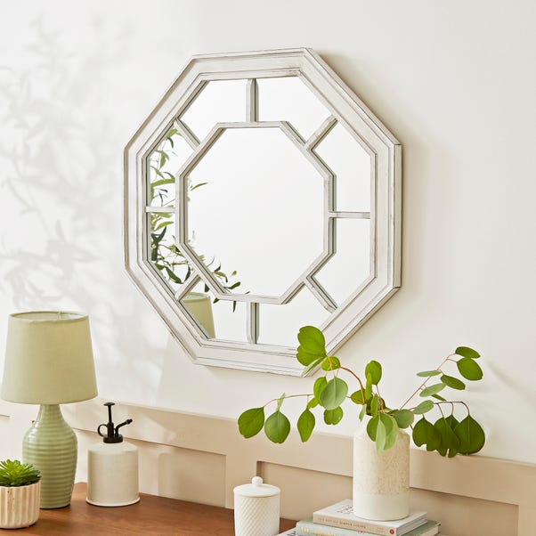 Country Window Octagon Wall Mirror image 1 of 3