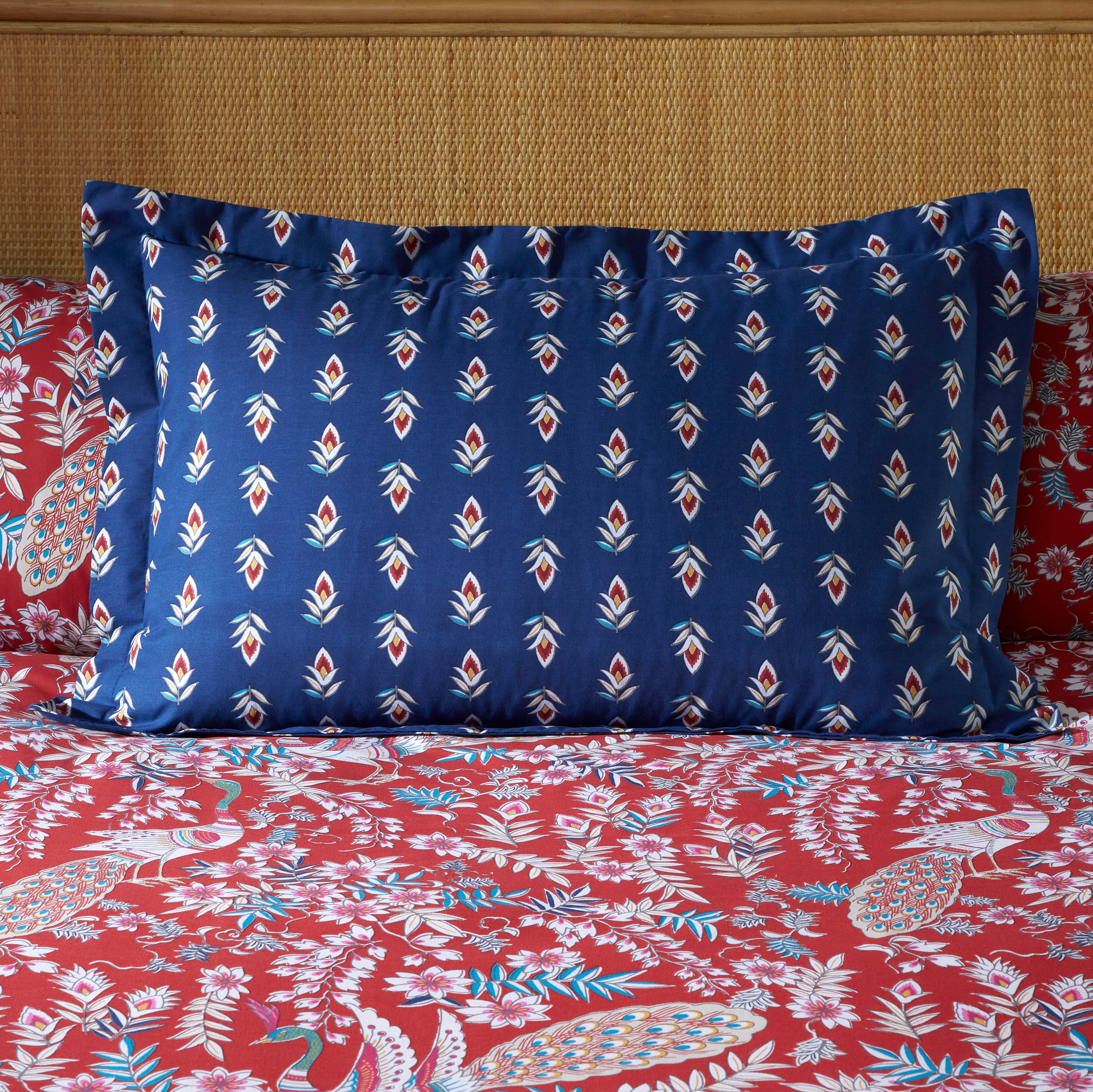 Tanvi Red Oxford Pillowcase