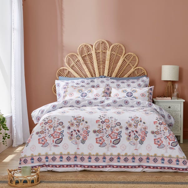 Tabitha Pink Duvet Cover & Pillowcase Set image 1 of 9