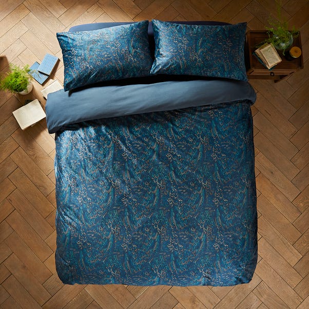 Moorland Plume Duvet Cover and Pillowcase Set image 1 of 4