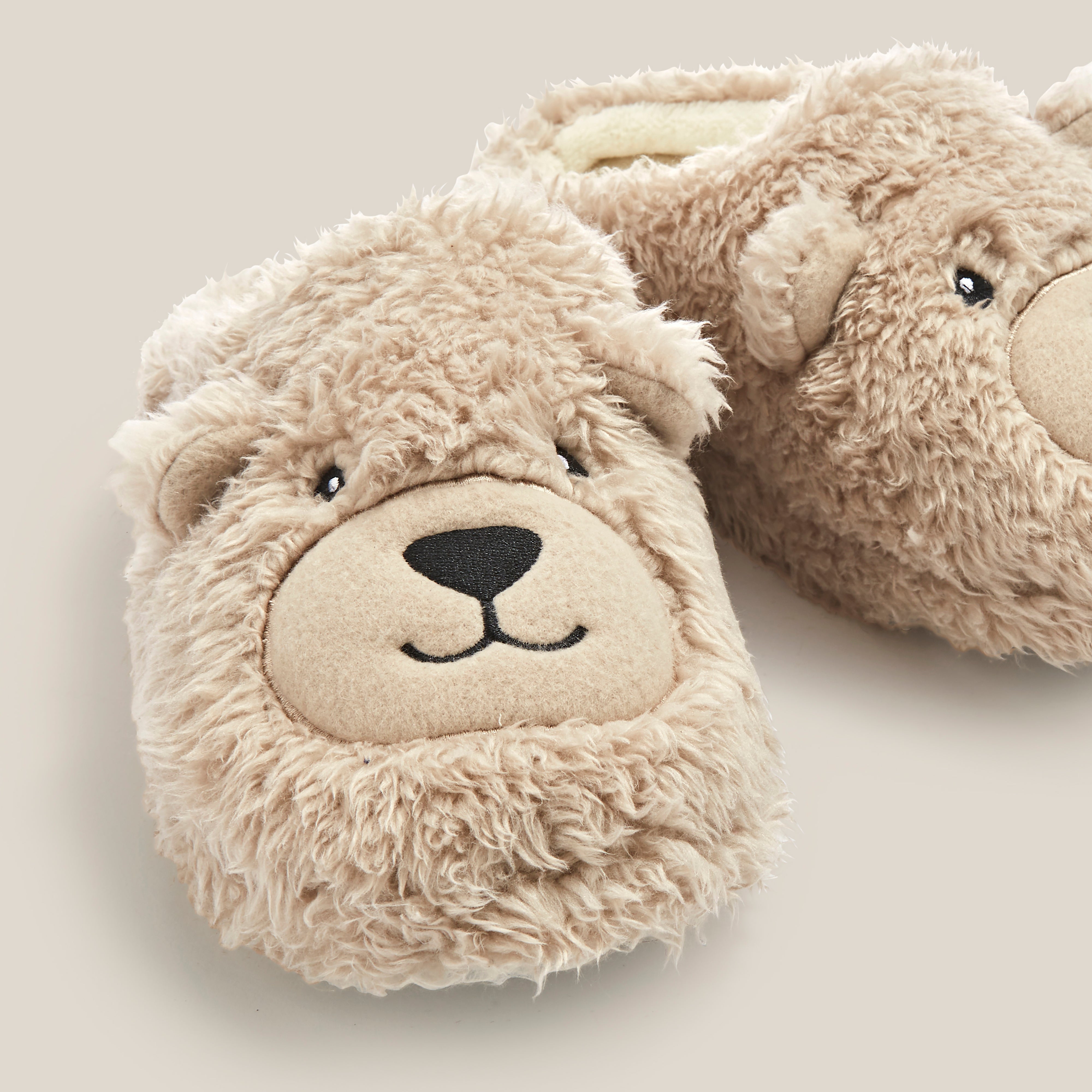 Teddy Bear Slippers | Dunelm