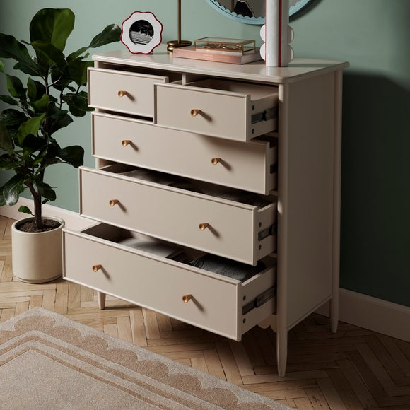 Remi 5 Drawer Chest | Dunelm