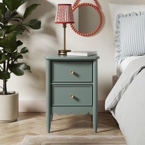 Remi 2 Drawer Bedside Table