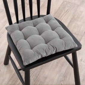 Steeple Grey Cotton Cord Seatpad