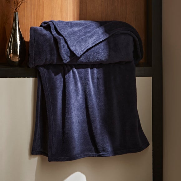 Dunelm fleece online throw