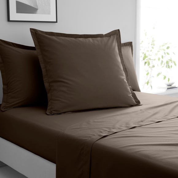 Pure Cotton Continental Square Pillowcase Dunelm