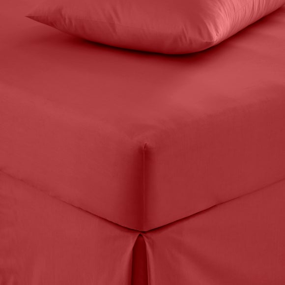 Pure Cotton Fitted Sheet Dunelm
