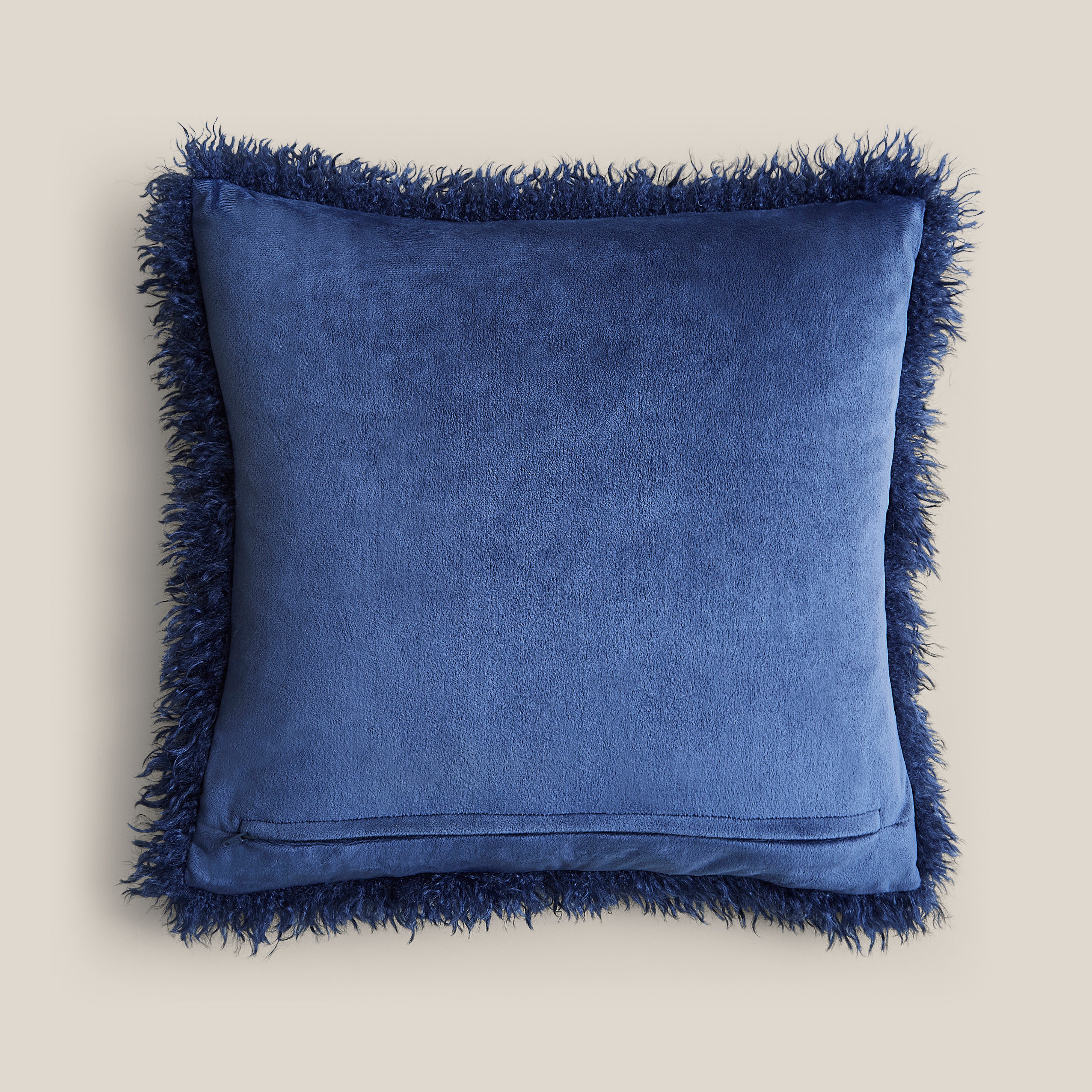Mongolian Faux Fur Cushion | Dunelm