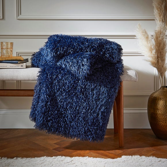 Dunelm fake 2024 fur throws