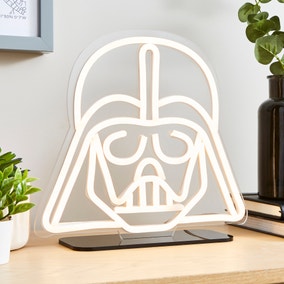 Disney Star Wars Darth Vadar Neon Table Light